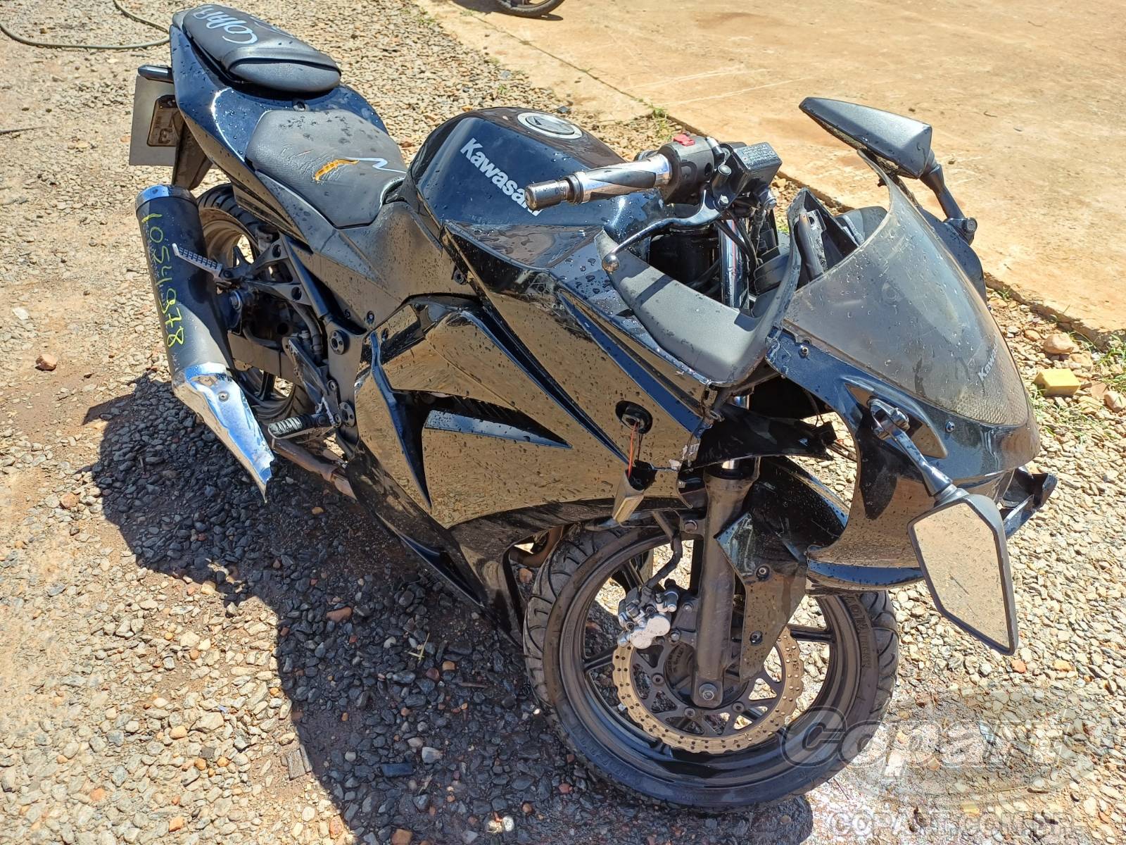 Veículo KAWASAKI Ninja 2011 KAWASAKI NINJA 250 2011 em leilão