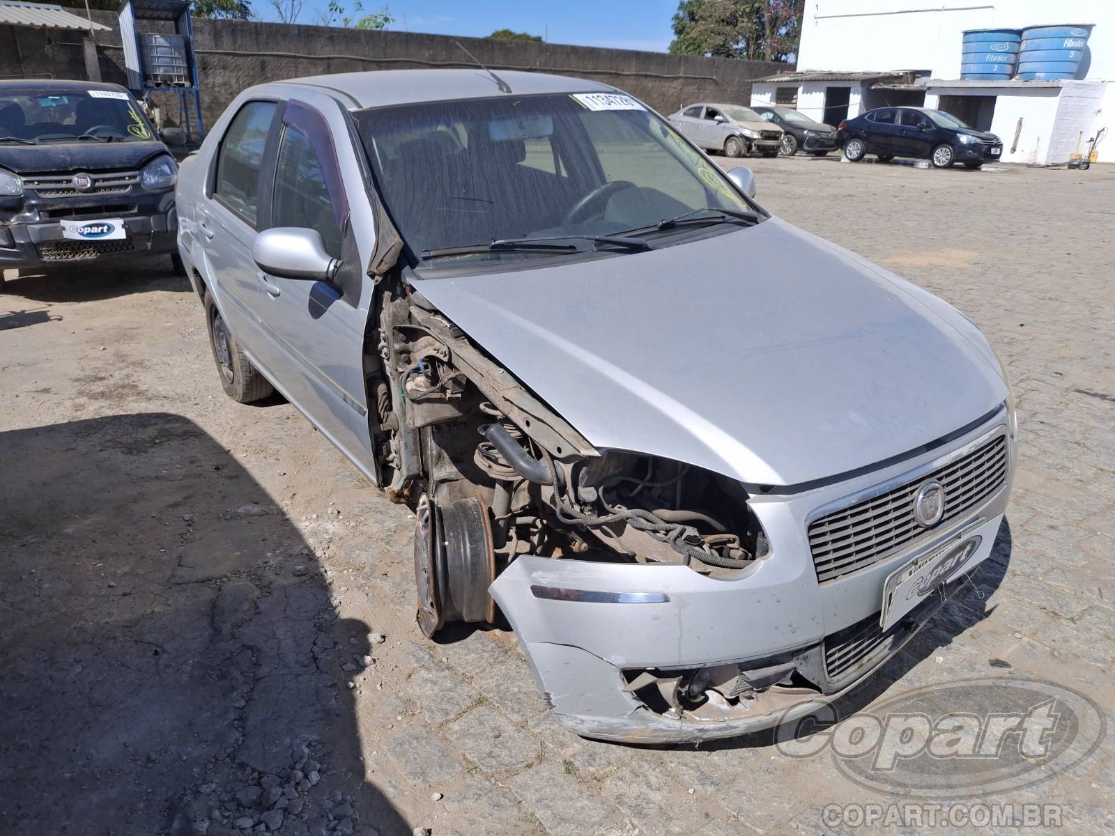 Veículo Fiat Siena Fiat Siena ELX 1.4 TetraFuel 2012 Conservado 2012 em leilão