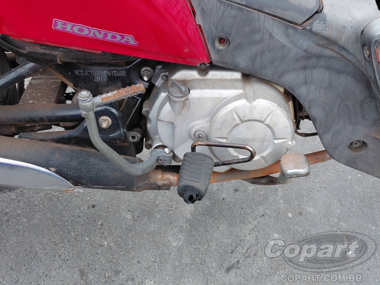 2017 HONDA BIZ — leilão em Itaquaquecetuba/SP (foto 6)