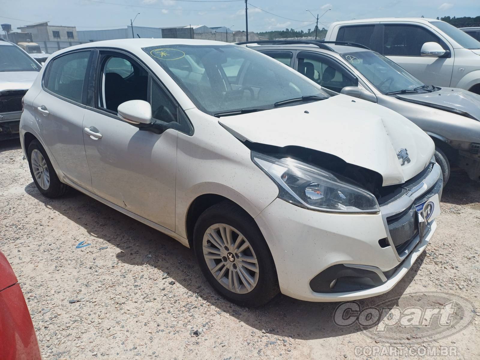 Veículo Peugeot Peugeot Peugeot 208 Active Pack 1.6 16V VVT 2019 Pequena Monta 2019 em leilão