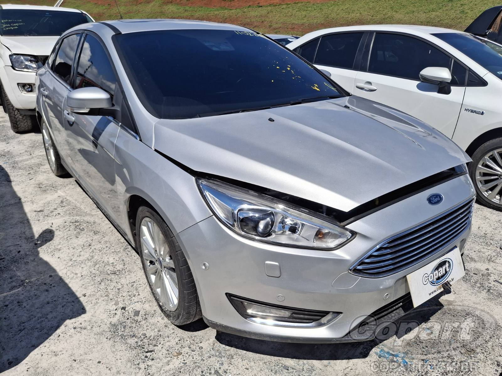 Veículo Ford Focus FORD Focus Fastback Titanium PowerShift 2.0 16V Flex 2017 em leilão