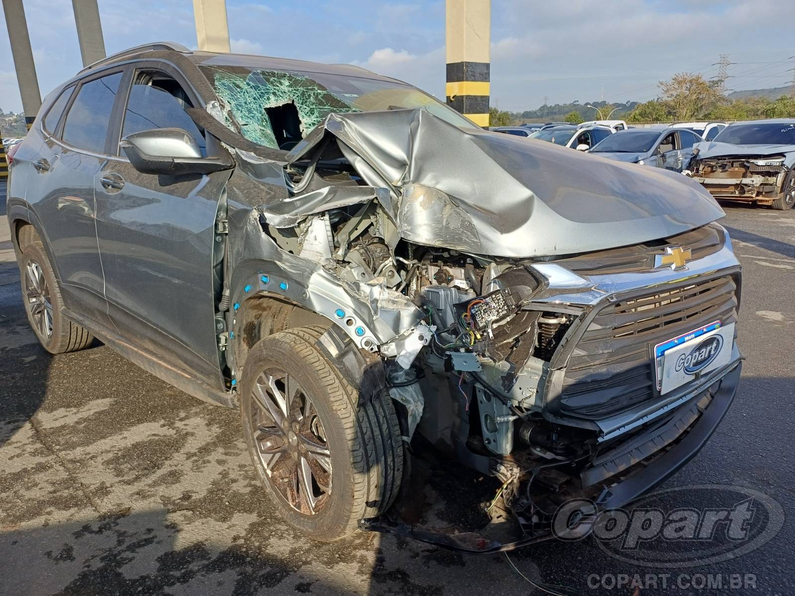 Veículo GM - Chevrolet Tracker 2025 CHEVROLET TRACKER Premier AT 1.2 12V DI Turbo 2025 em leilão