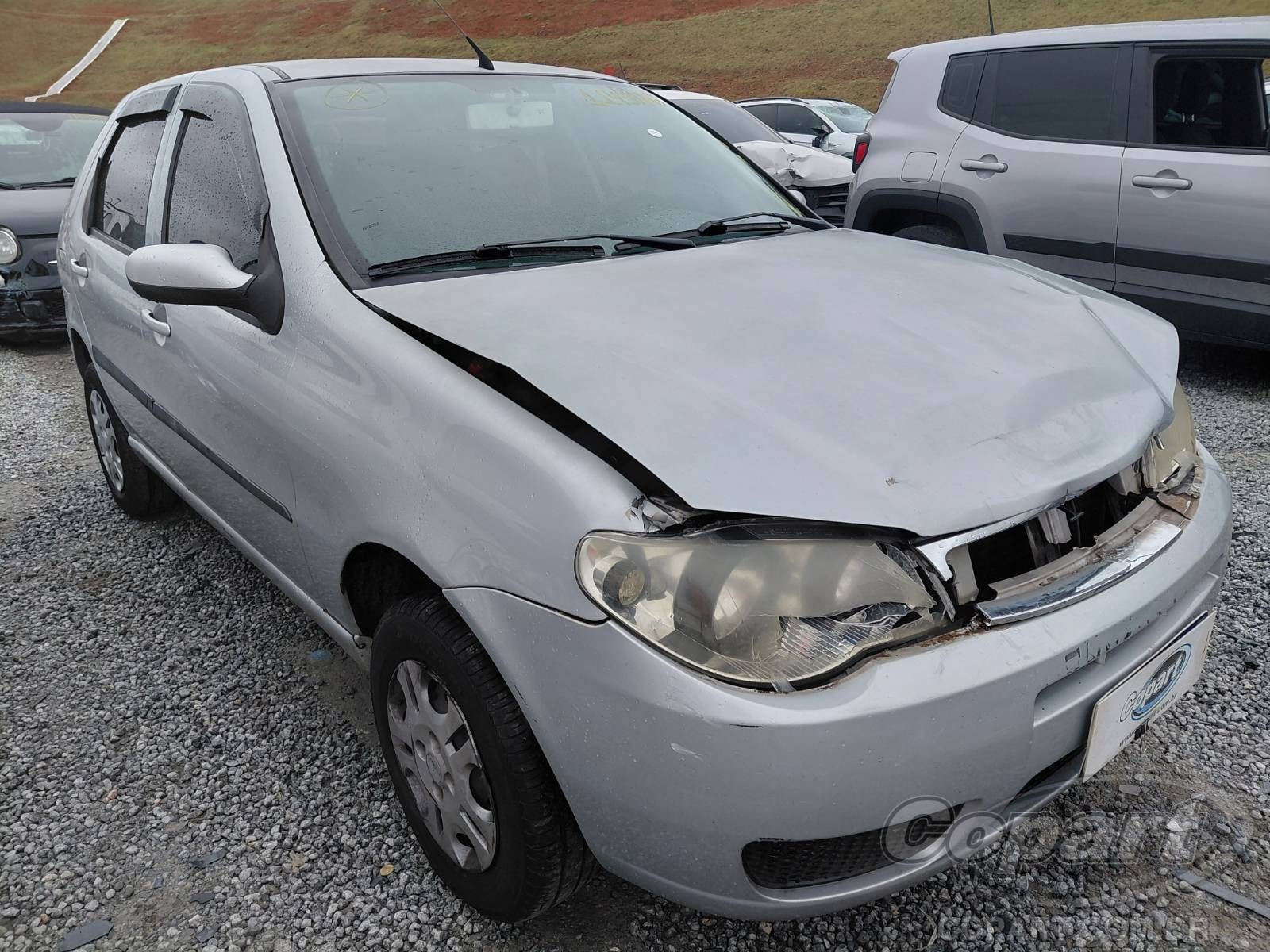 Veículo Fiat Palio Fiat Palio Fire 1.0 2007 Colisão 2007 em leilão