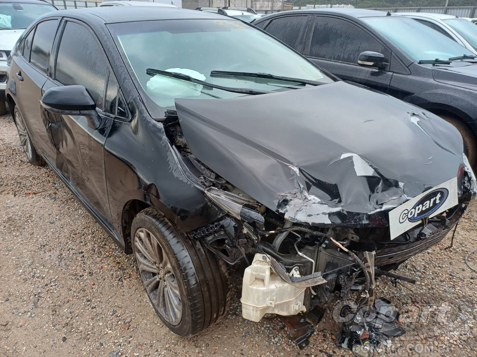 Veículo Toyota Corolla Toyota Corolla XEI 2.0 16V Flex 2020 Colisão Média Monta 2020 em leilão