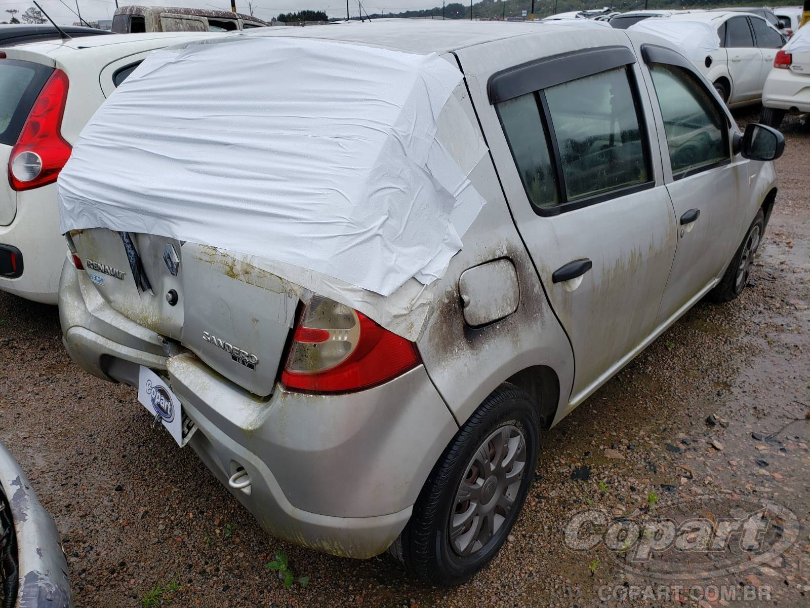 2010 RENAULT SANDERO — leilão em Curitiba/PR (foto 4)