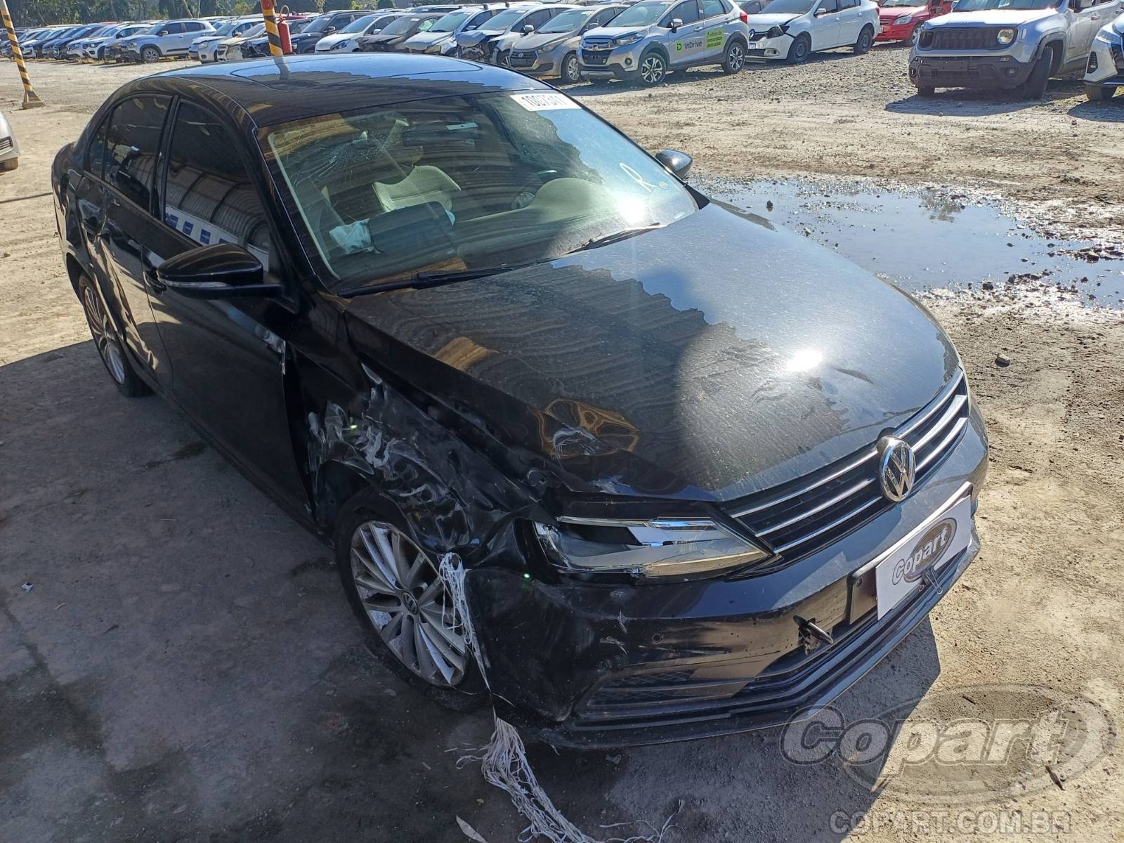 Veículo VW - VolksWagen Jetta VOLKSWAGEN JETTA 2.0 TOTAL FLEX 2016 Conservado 2016 em leilão