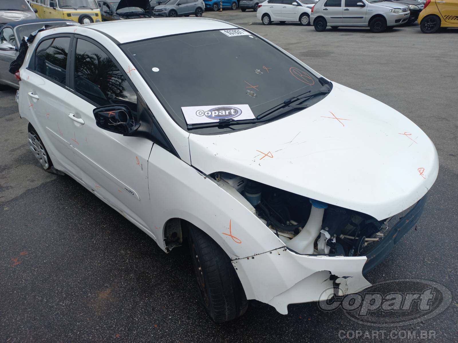 Veículo Hyundai HB20 HYUNDAI HB20 UNIQUE 1.0 12V CVVT 2019 2019 em leilão