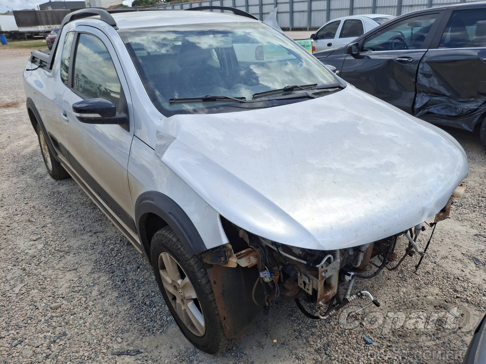 Veículo VW - VolksWagen Volkswagen VOLKSWAGEN Saveiro CE Cross 1.6 Total Flex 2012 em leilão