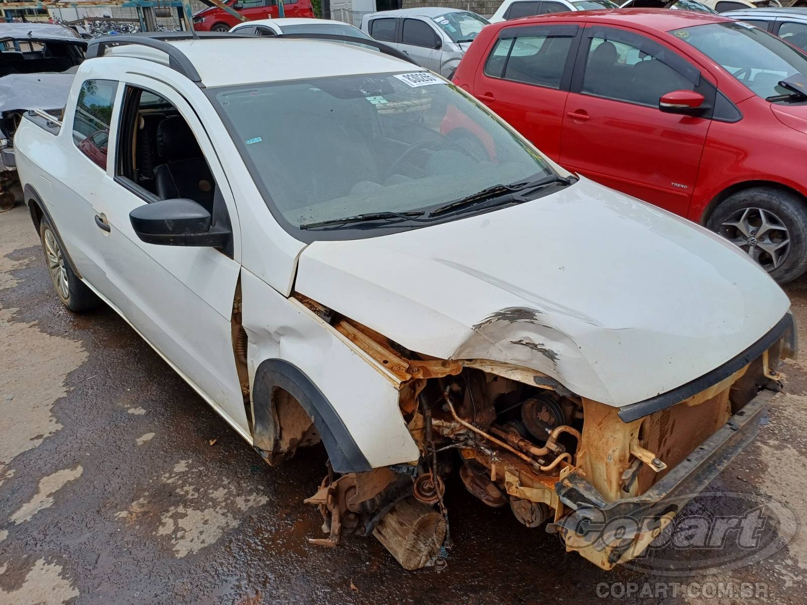 Veículo VOLKSWAGEN Saveiro VOLKSWAGEN SAVEIRO CD ROBUST 1.6 MSI 2018 2018 em leilão