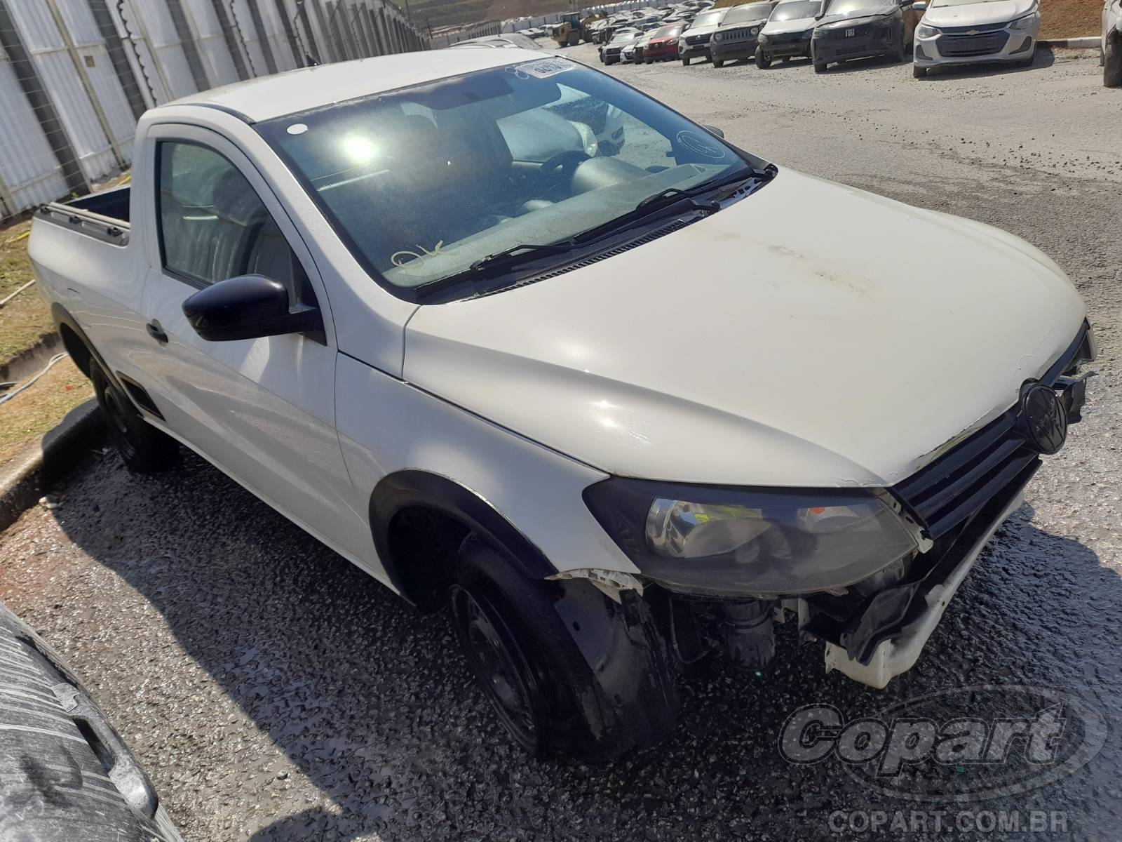 Veículo VW - VolksWagen Saveiro VOLKSWAGEN SAVEIRO STARTLINE 1.6 MSI 2016 2016 em leilão