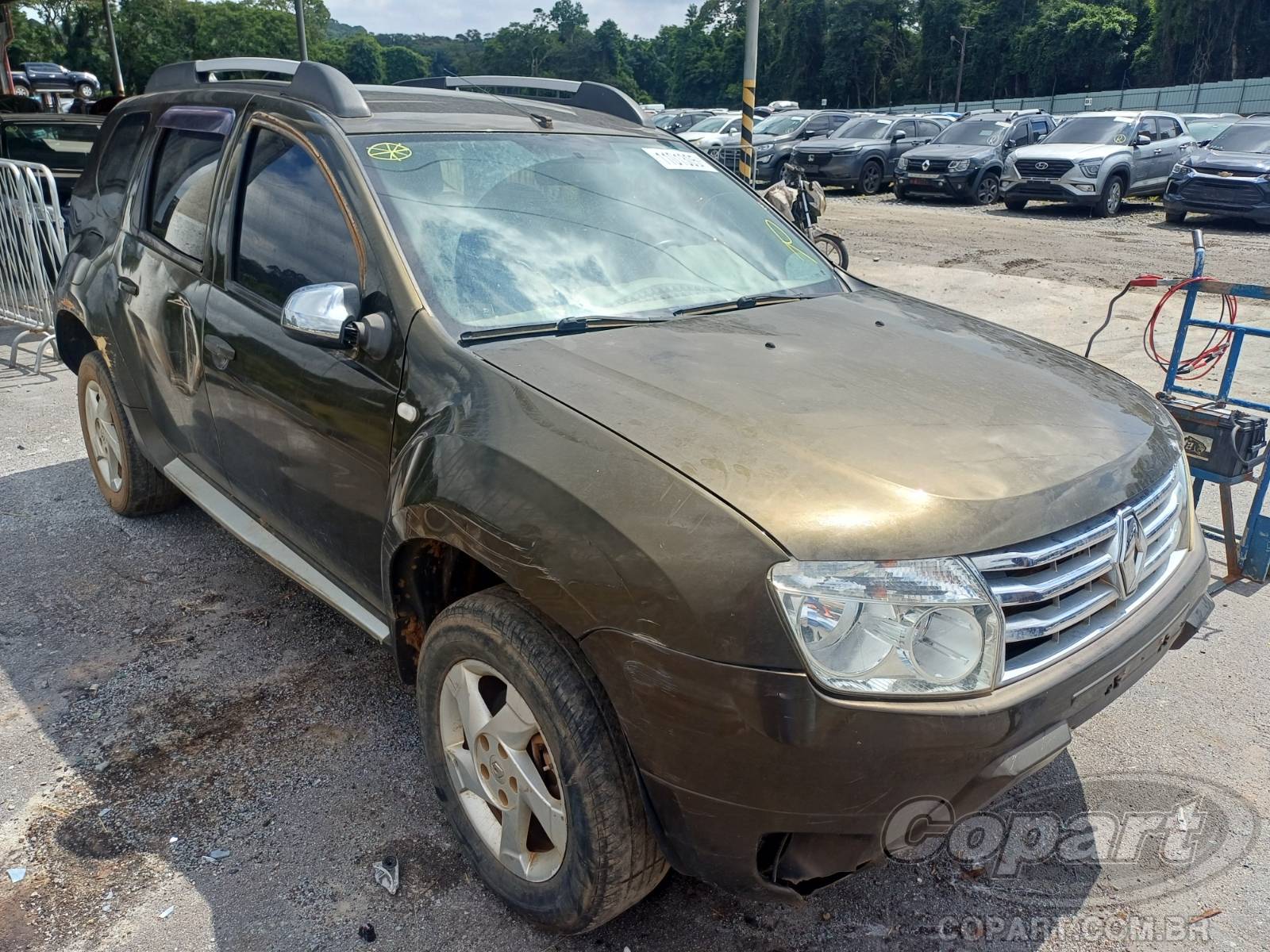 Veículo Renault Duster Renault Duster Dynamique/Tech Road 1.6 16V Hi-Flex 2013 2013 em leilão