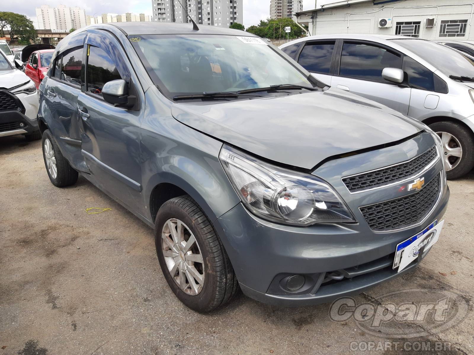 Veículo GM - Chevrolet Agile Chevrolet Agile LTZ 1.4 Econo.Flex 2013 Colisão Média Monta 2013 em leilão