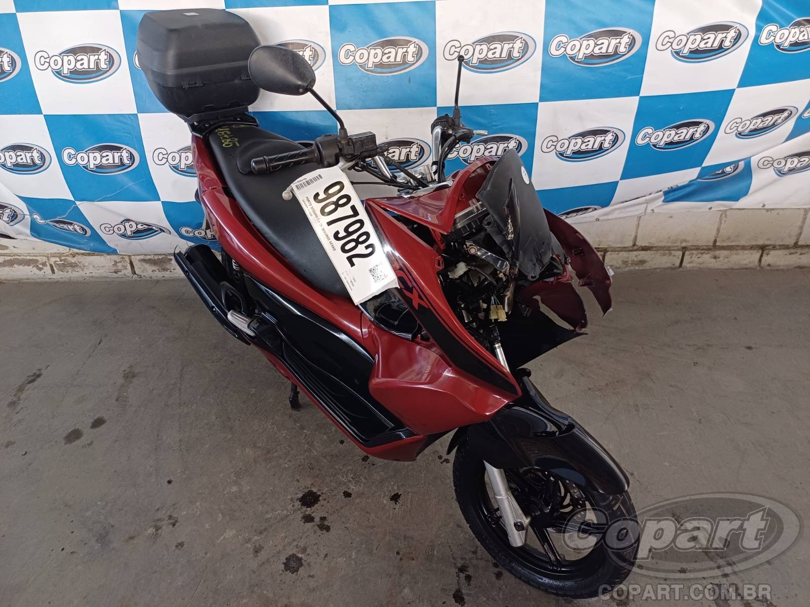 Honda PCX 150 2014 Pequena Monta Colisão