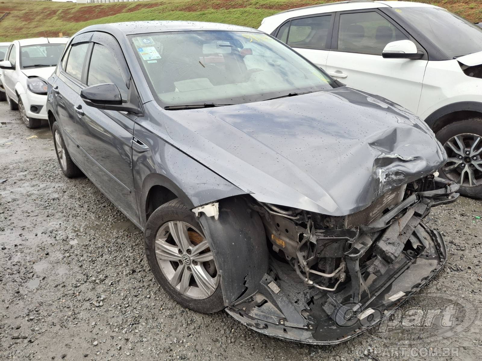 Veículo VW - VolksWagen Polo Volkswagen Polo 1.6 16V MSI 2019 Colisão Média Monta 2019 em leilão