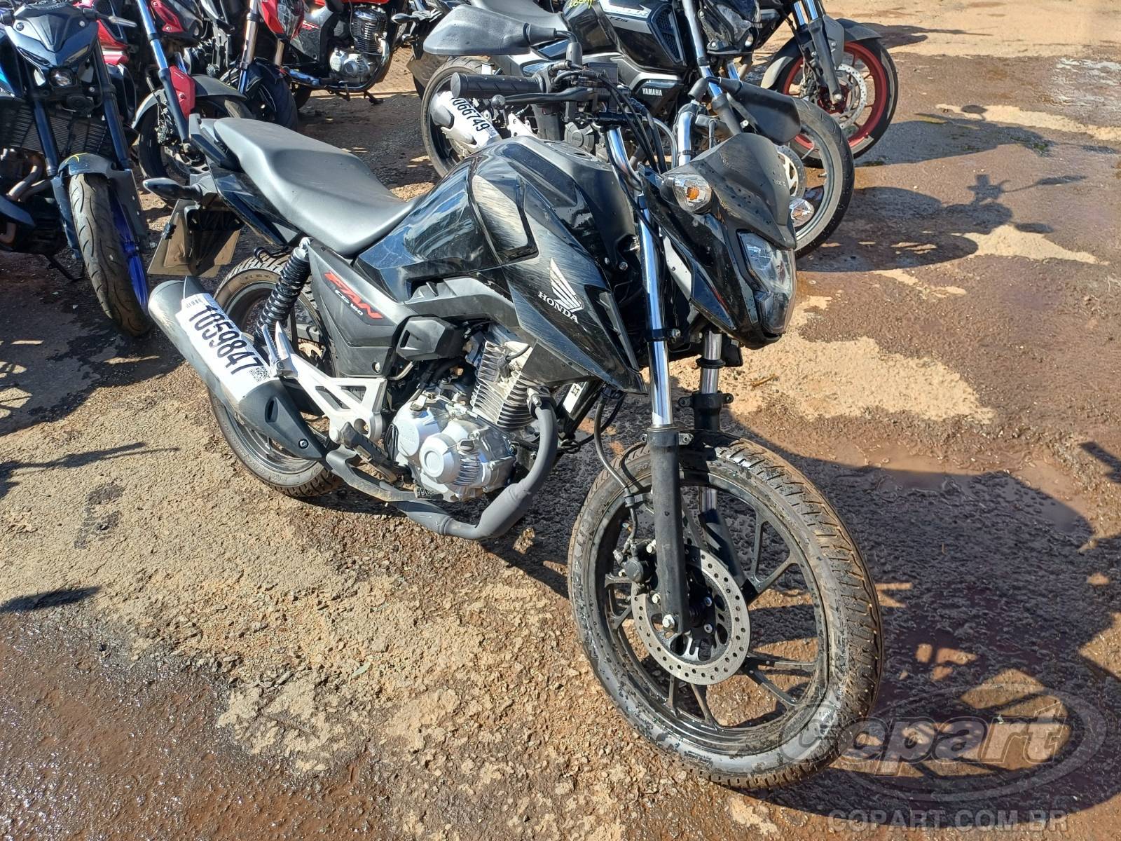 2025 HONDA CG 160 — leilão em Goiânia/GO