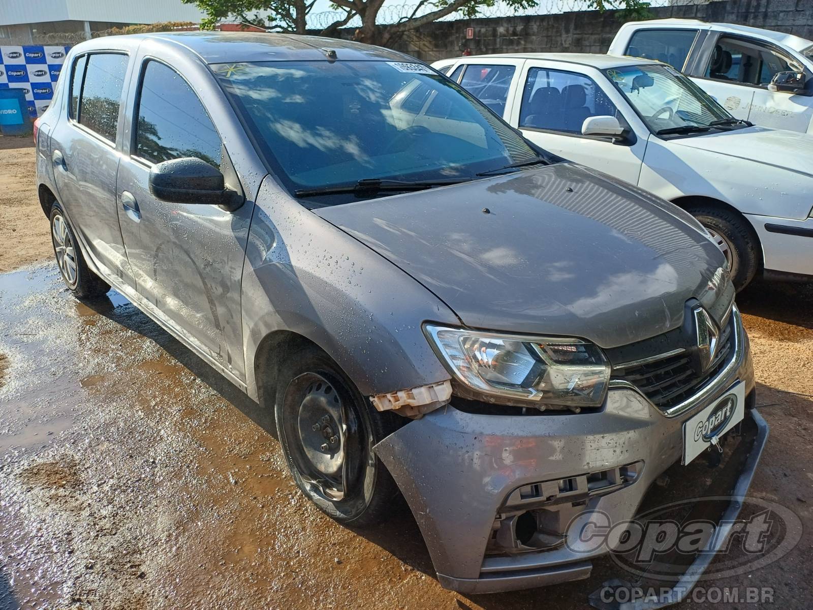 Veículo Renault Sandero Renault Sandero 2021 1.0 12V Flex 2021 em leilão