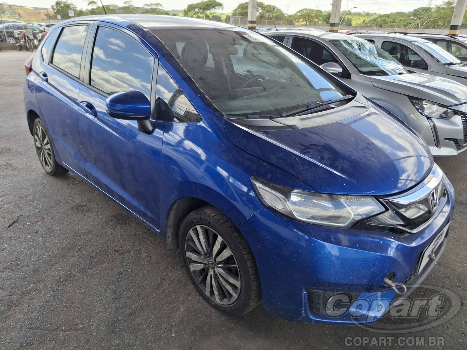 Veículo Honda Fit 2014 HONDA FIT EX 1.5 16V i-VTEC FLEXIVEL ALCOOL/GASOLINA 2015 em leilão