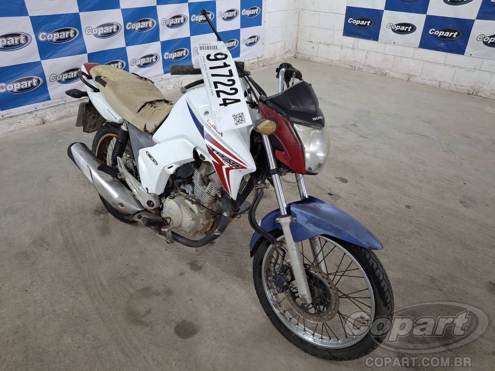 Veículo HONDA CG 150 2015 HONDA CG 150 TITAN MIX EX FLEXIVEL ALCOOL/GASOLINA 2015 em leilão