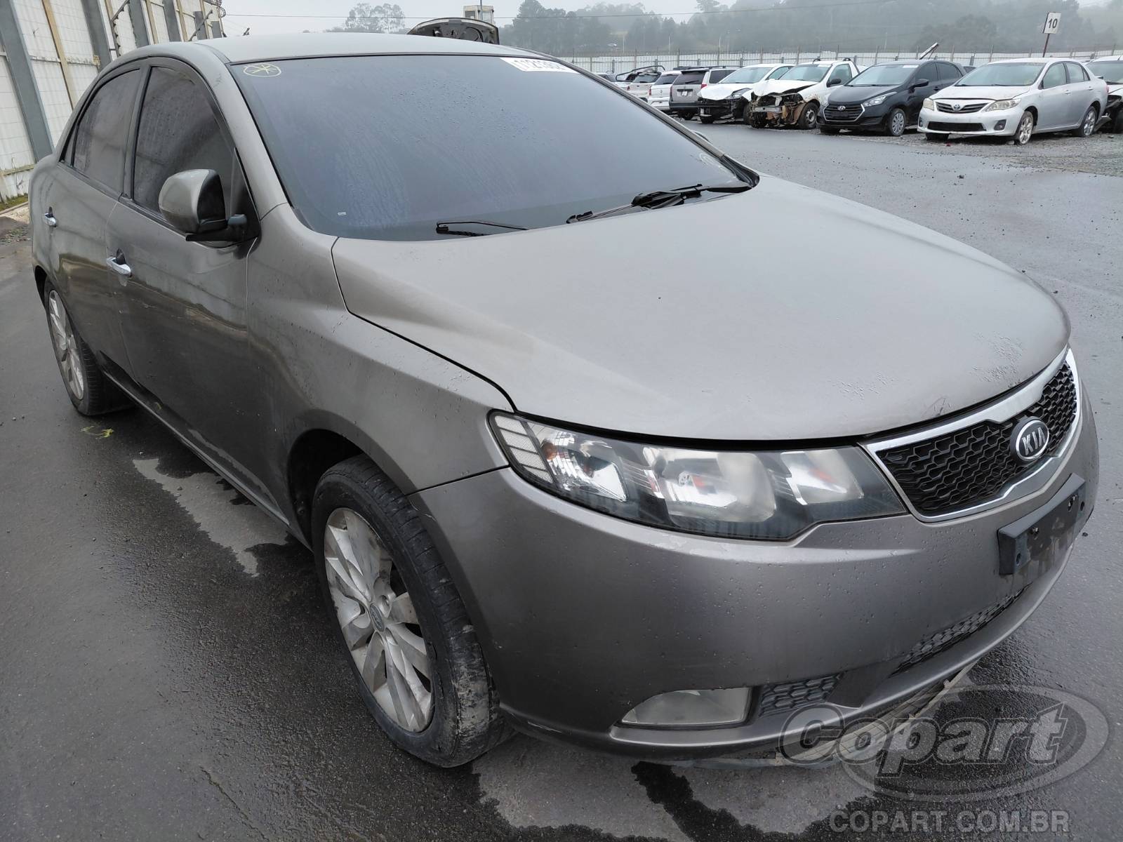 Veículo Hyundai Cerato Kia Cerato SX 1.6 16V 2013 Recuperável 2013 em leilão