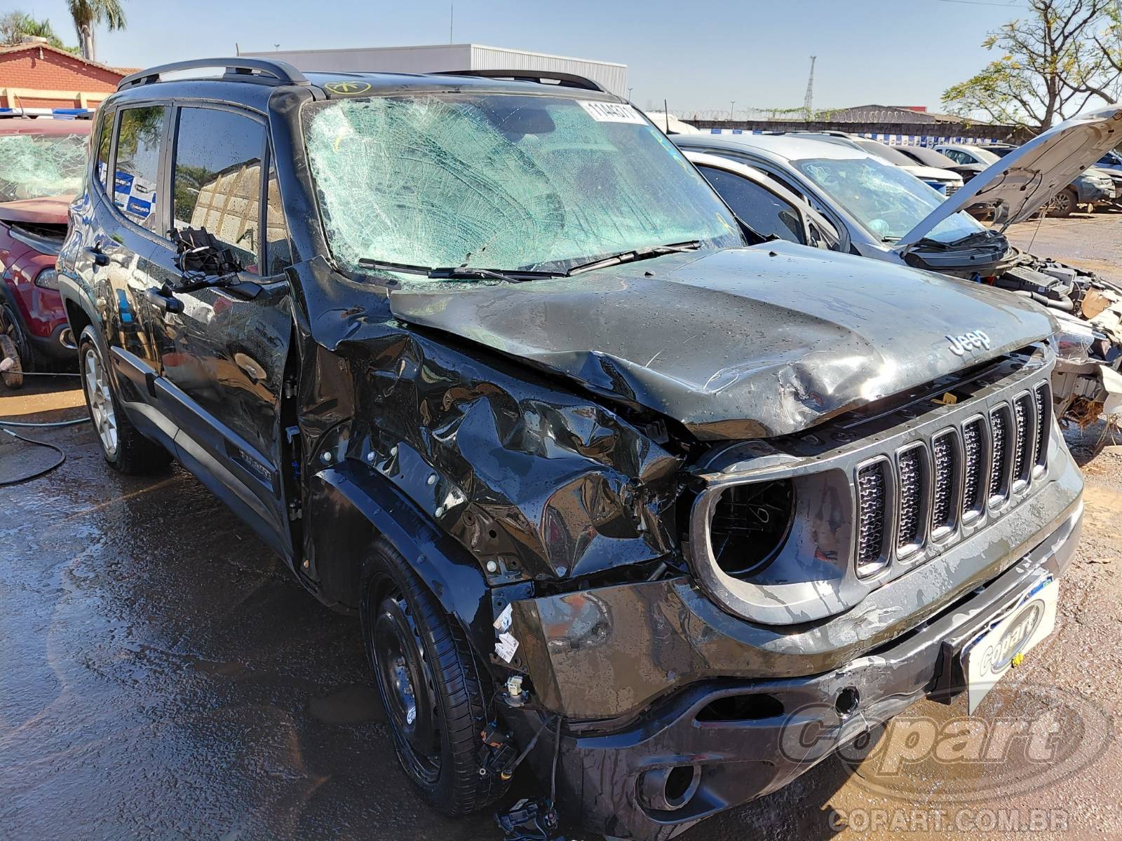 Veículo Fiat Renegade JEEP RENEGADE 1.8 16V E.TORQ EVO 2021 2021 em leilão