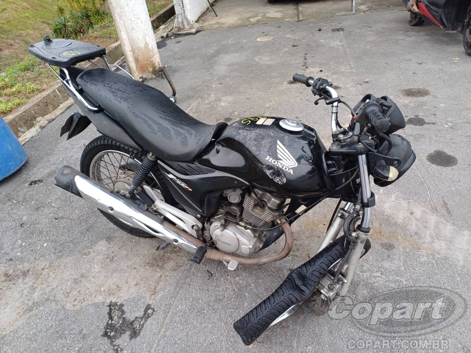 Honda CG 150 Fan ESDi Mix 2011 Colisão Média Monta