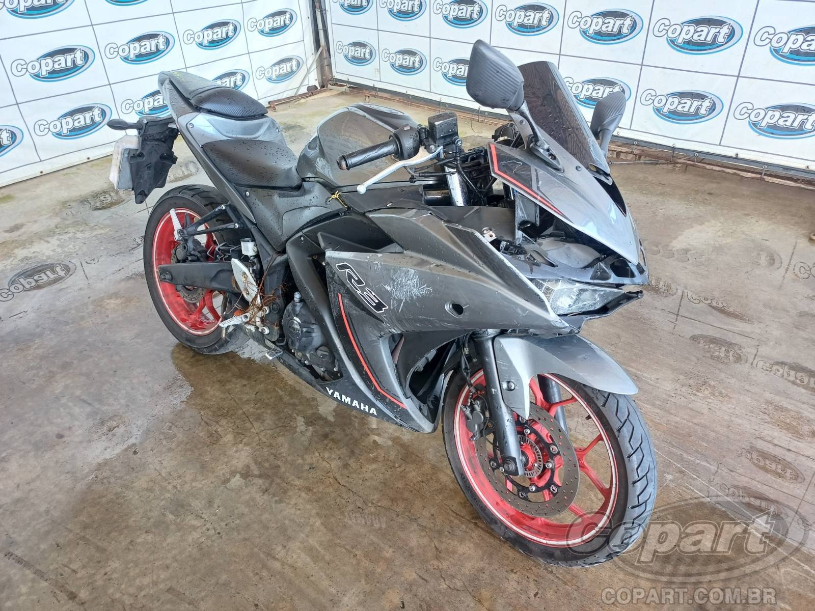 Veículo YAMAHA YZF R3 YAMAHA YZF R3 2017 Pequena Monta 2017 em leilão