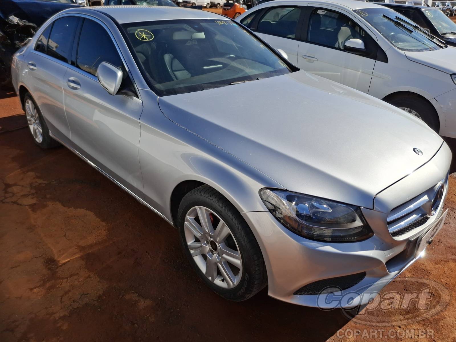 Veículo Mercedes-Benz Classe C MERCEDES BENZ CLASSE C 1.6 16V TURBO 2015 2016 em leilão