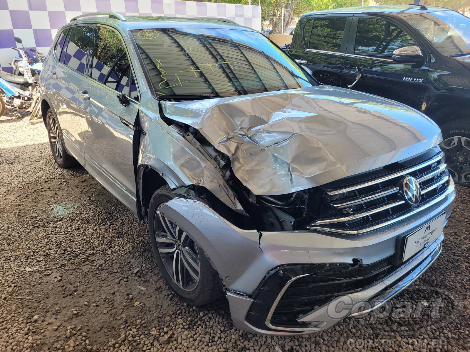 Veículo VW - VolksWagen Tiguan Volkswagen Tiguan Allspace R-Line 4Motion 2024 Pequena Monta 2024 em leilão