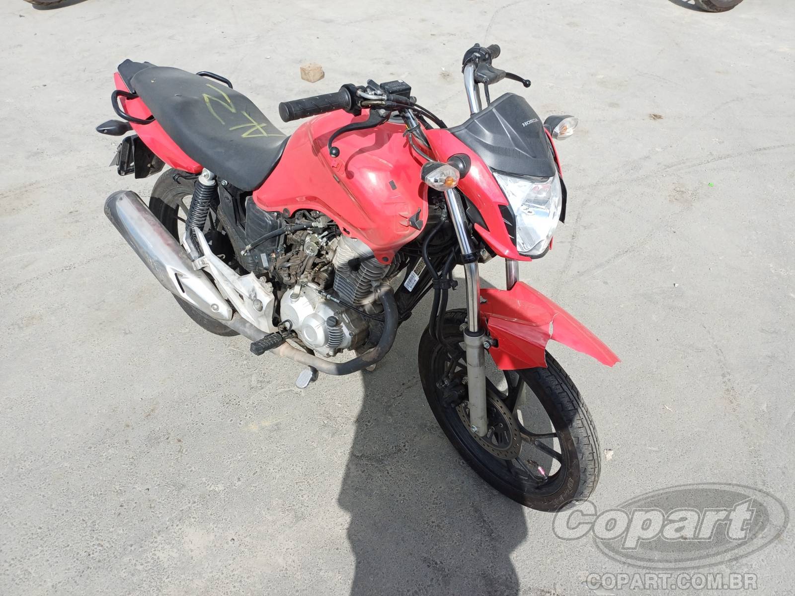 Honda CG 160 2023 em leilão