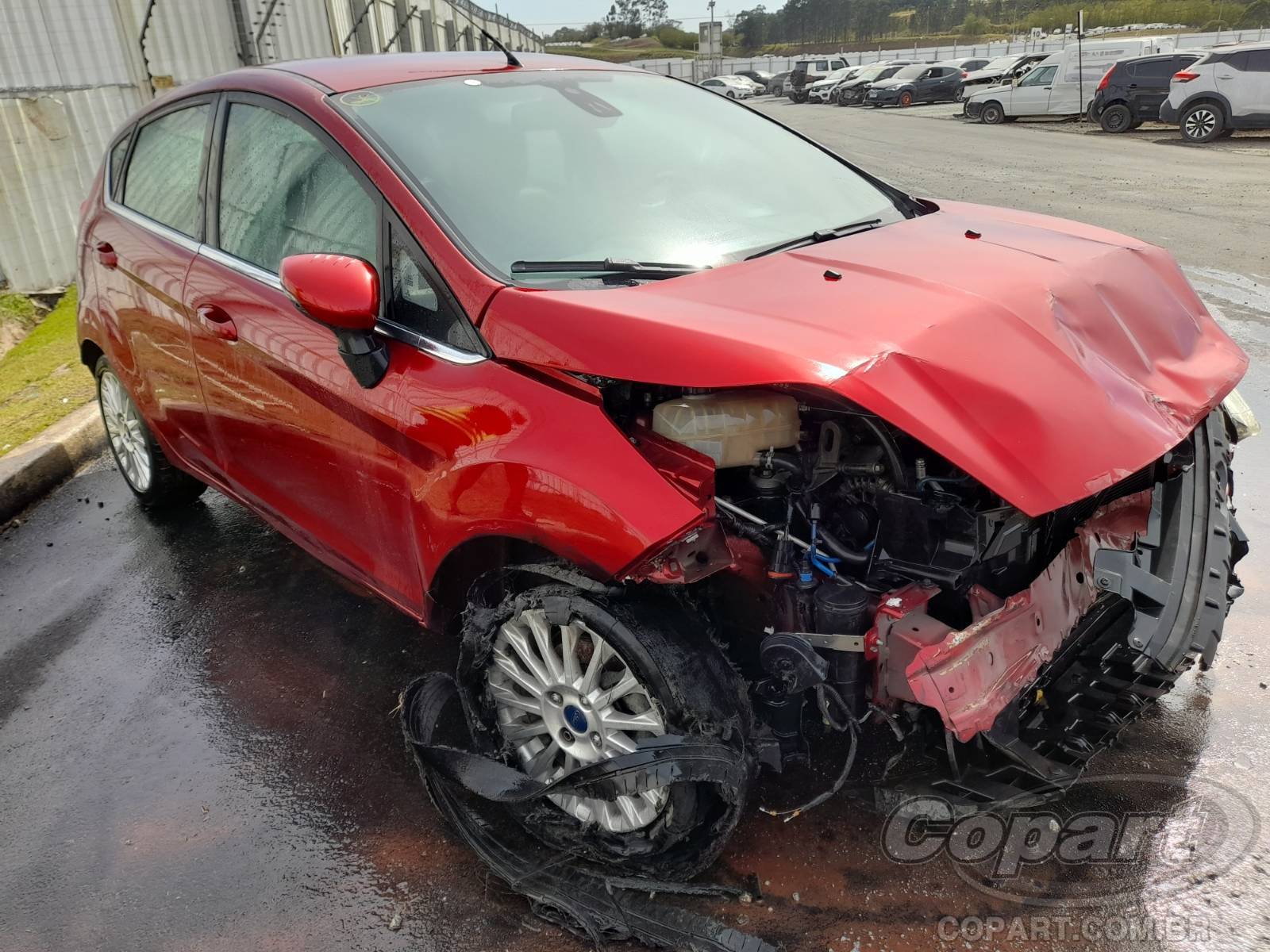 Veículo Ford Fiesta FORD FIESTA Titanium PowerShift 1.6 16V Sigma 2014 2014 em leilão