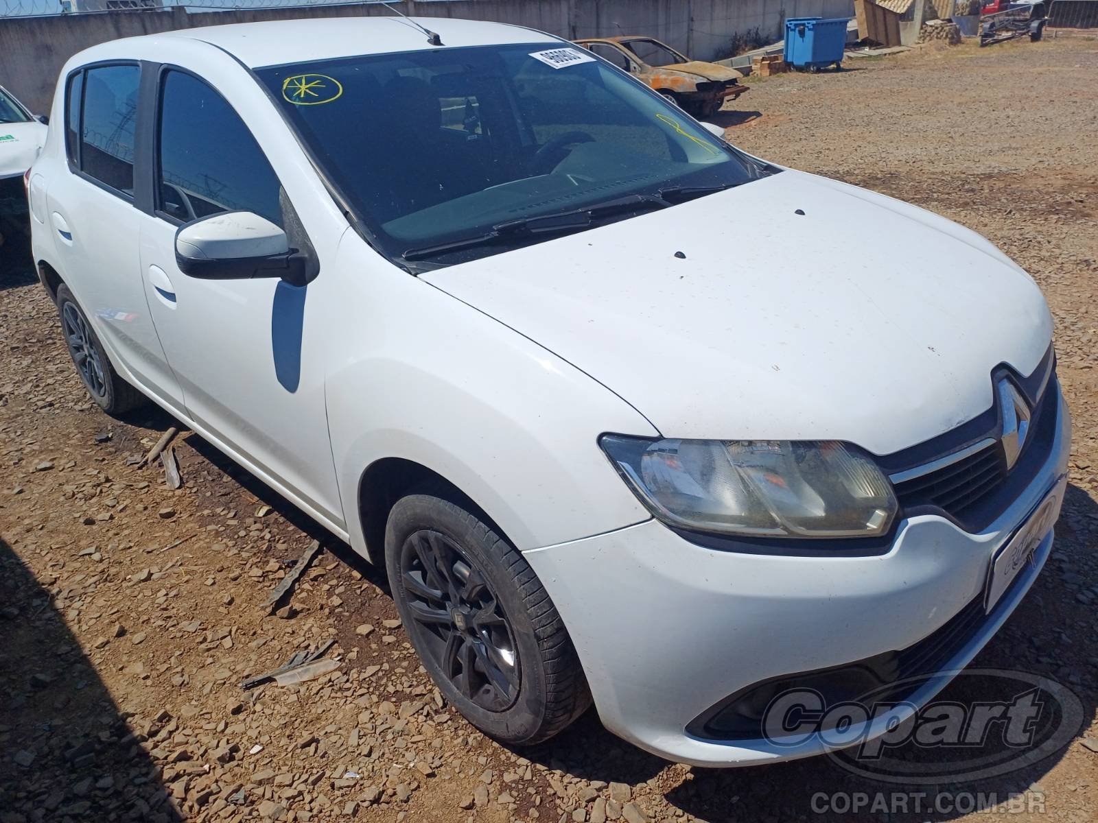 Veículo Renault Sandero Renault Sandero Expression 1.6 Hi-Power 2015 Colisão Média Monta 2015 em leilão