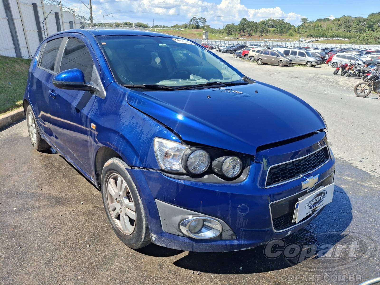 Veículo GM - Chevrolet Sonic CHEVROLET SONIC LT 1.6 16V ECOTEC 2013 2013 em leilão