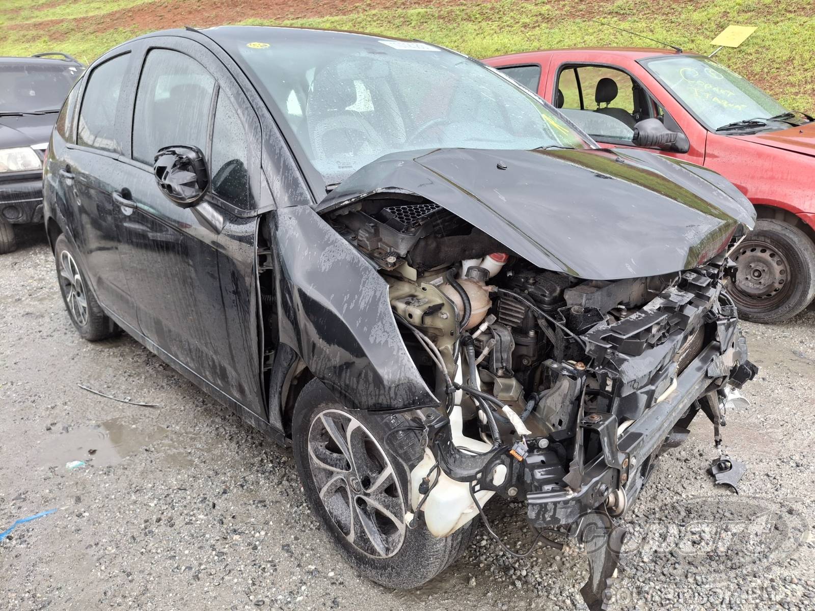 Citroën C3 Tendance 1.5 2014 Colisão Frontal