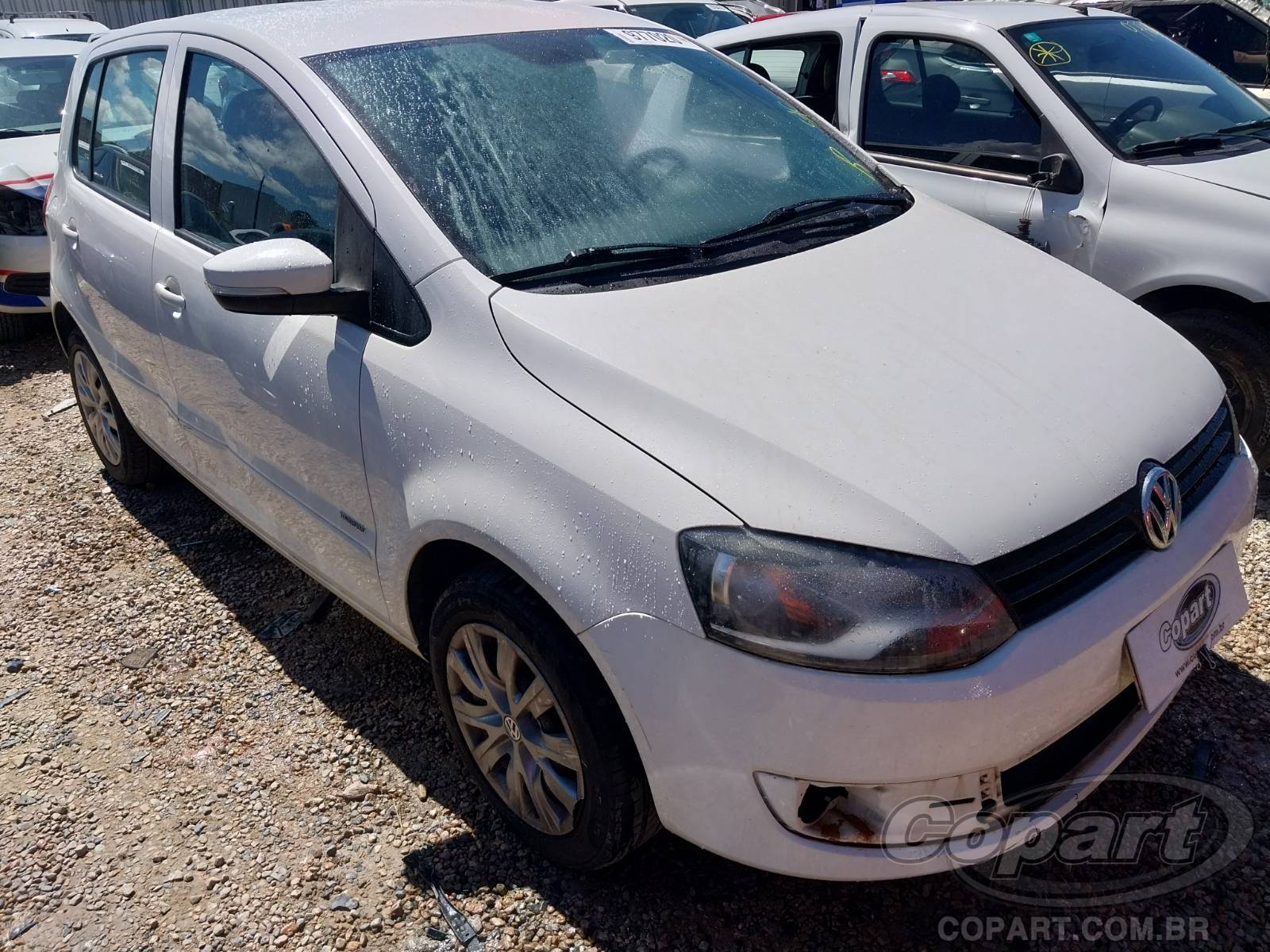 Veículo VW - VolksWagen Fox Volkswagen Fox 1.0 Total Flex 2012 Enchente Médio 2012 em leilão