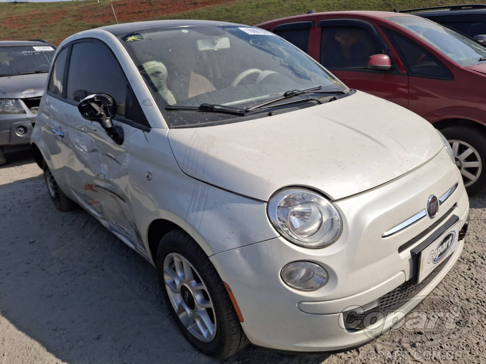 Veículo Fiat 500 FIAT 500 1.4 Evo 2012 2012 em leilão