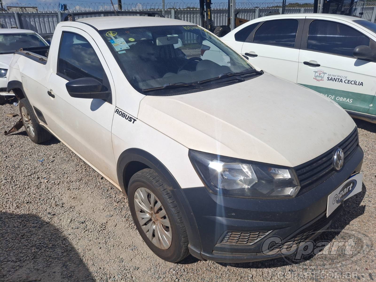 Veículo VW - VolksWagen Saveiro Volkswagen Saveiro Robust 1.6 MSI 2019 2019 em leilão