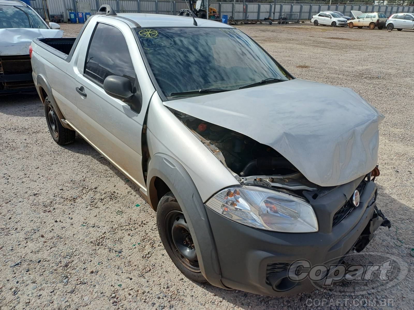 Veículo Fiat Strada FIAT Strada 2018 Hard Working 1.4 Evo 2018 em leilão