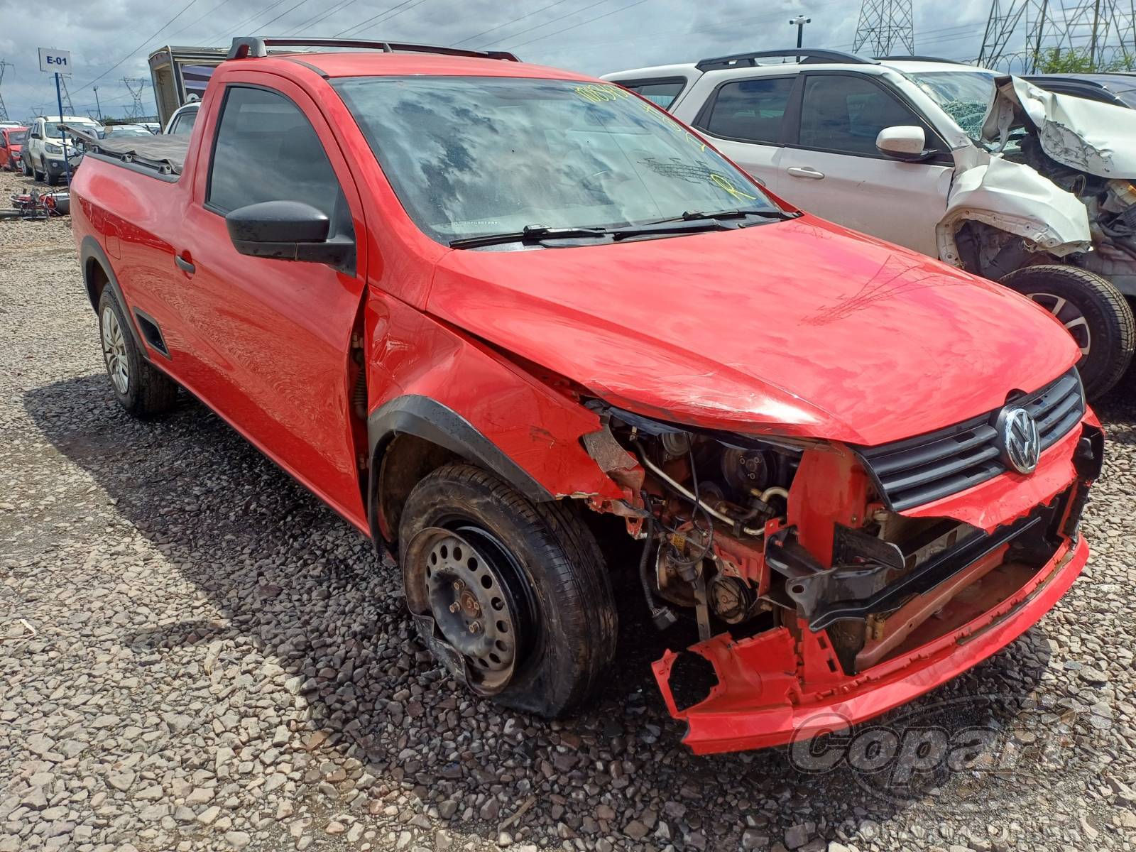 Veículo VW - VolksWagen Saveiro VOLKSWAGEN SAVEIRO 1.6 MSI 2016 2016 em leilão