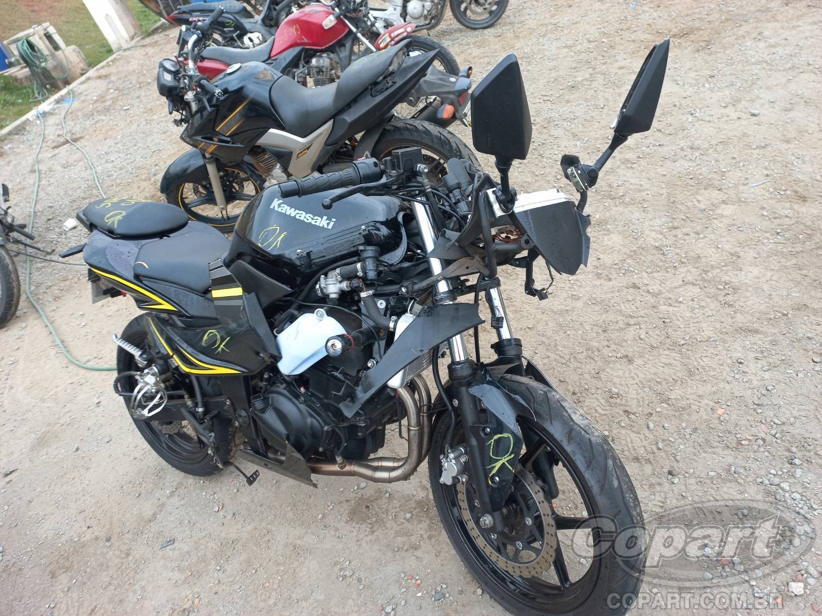 Veículo KAWASAKI Ninja KAWASAKI NINJA 250 2012 2012 em leilão