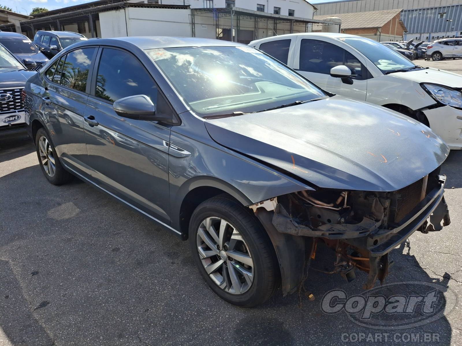 Veículo VW - VolksWagen Virtus VOLKSWAGEN VIRTUS Highline 200 AT 1.0 12V TSI Turbo 2018 2018 em leilão