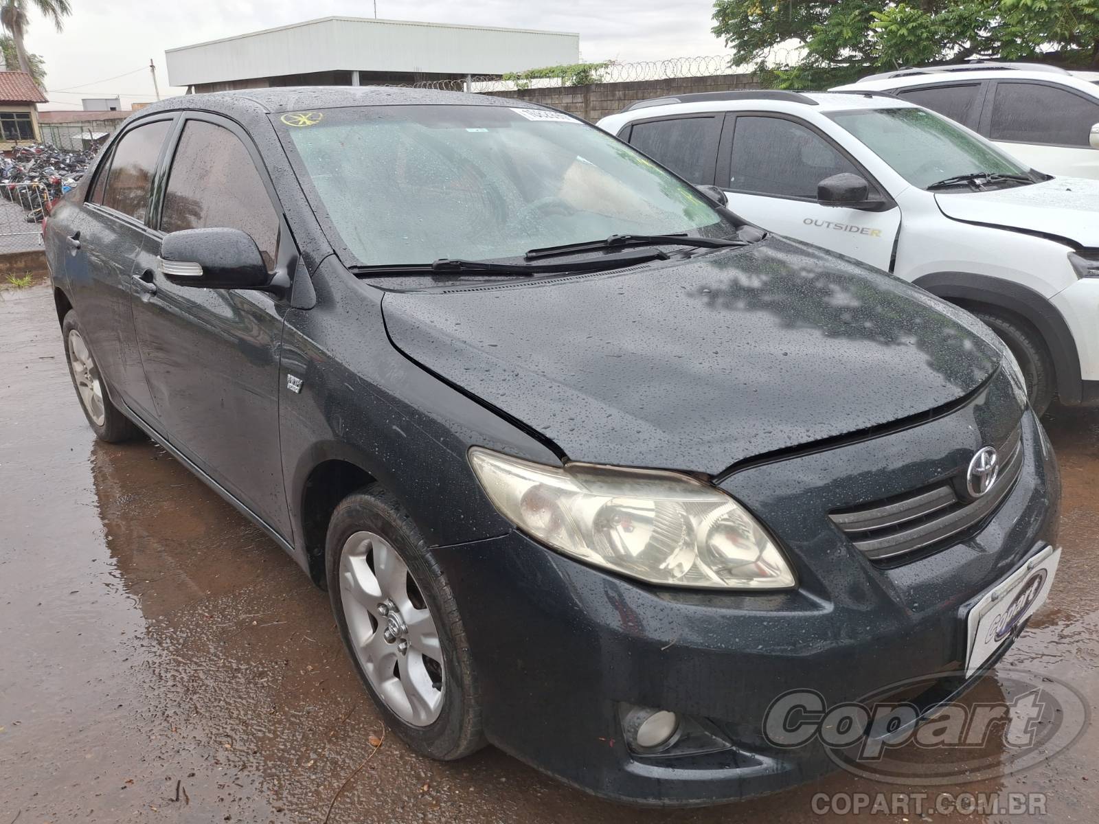 Veículo Toyota Corolla Toyota Corolla XEi 1.8 16V VVT-i 2009 2009 em leilão