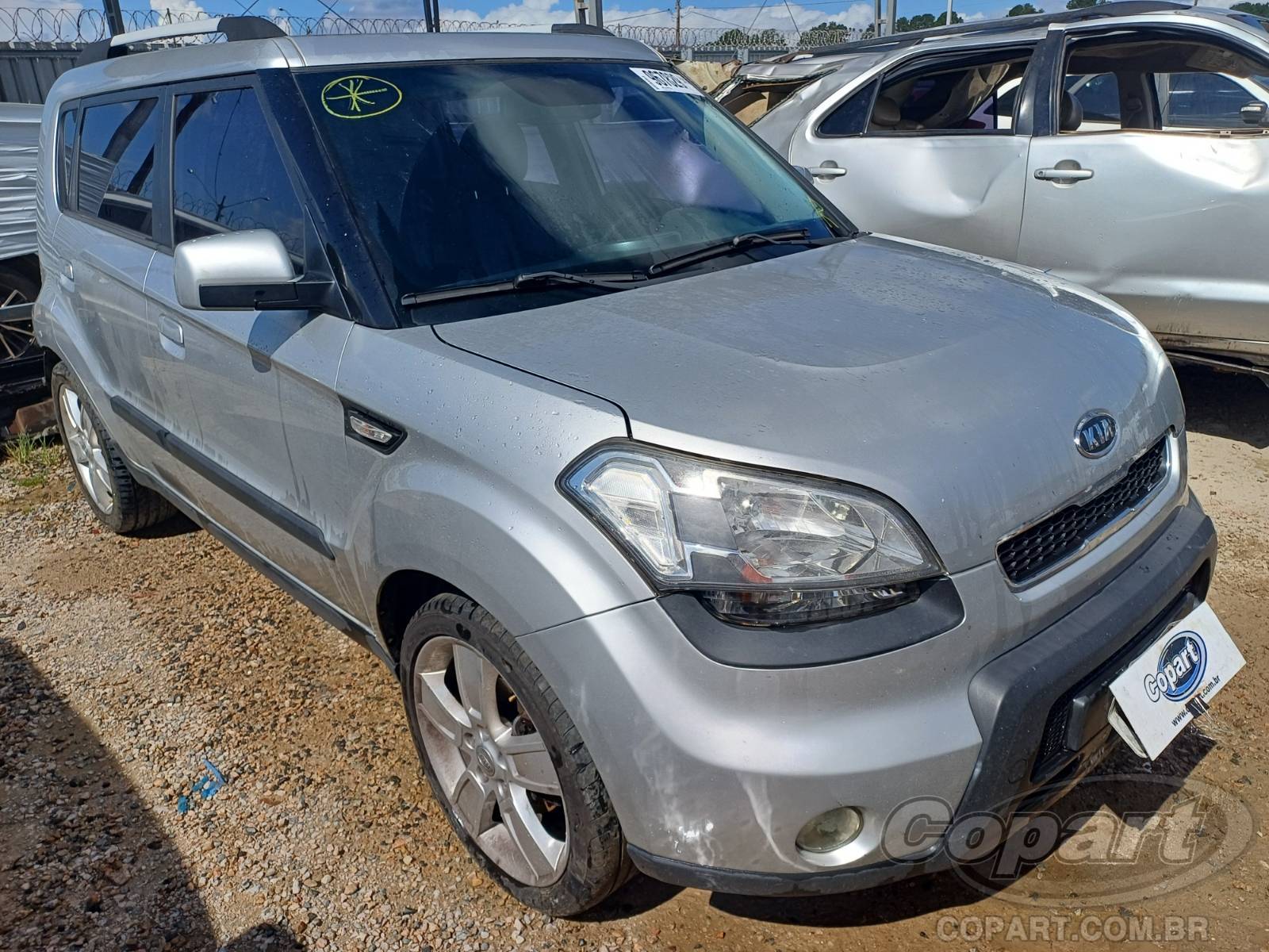 Veículo Kia Motors Soul KIA Soul EX 1.6 16V 2011 Pequena Monta 2011 em leilão