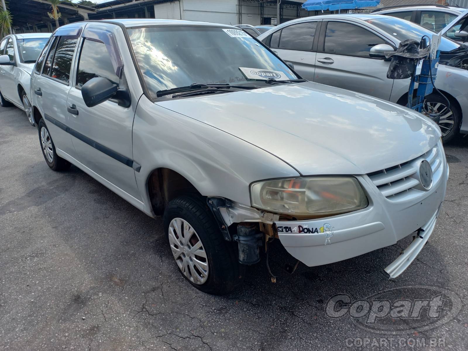 Veículo VW - VolksWagen Volkswagen VOLKSWAGEN GOL 1.0 TOTAL FLEX 2013 Recuperável 2013 em leilão