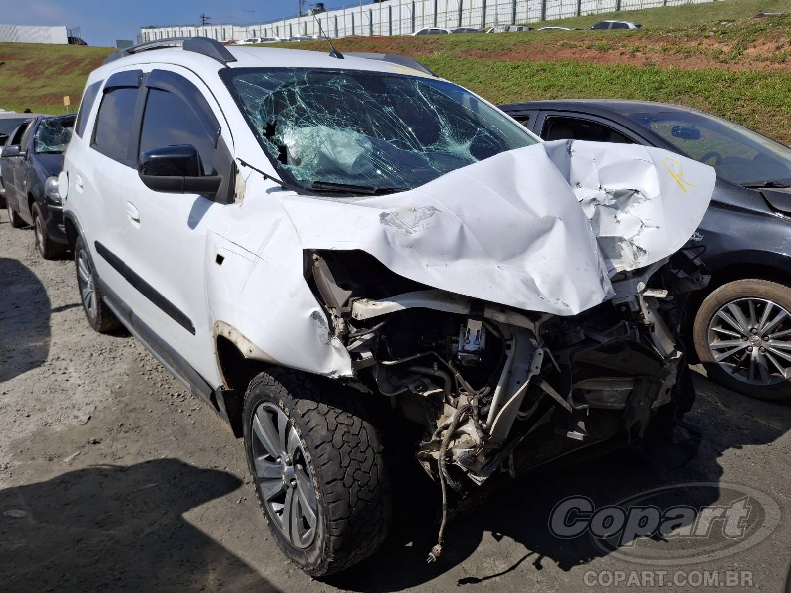 Veículo GM - Chevrolet Spin Chevrolet Spin Activ7 AT6 1.8 Eco 2019 Colisão Média Monta 2019 em leilão