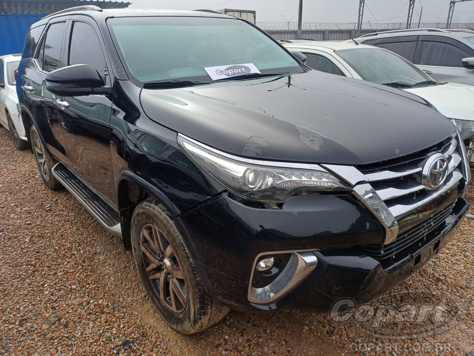 Veículo Toyota SW4 TOYOTA SW4 SRX 2.8 D-4D Turbo 2018 2019 em leilão