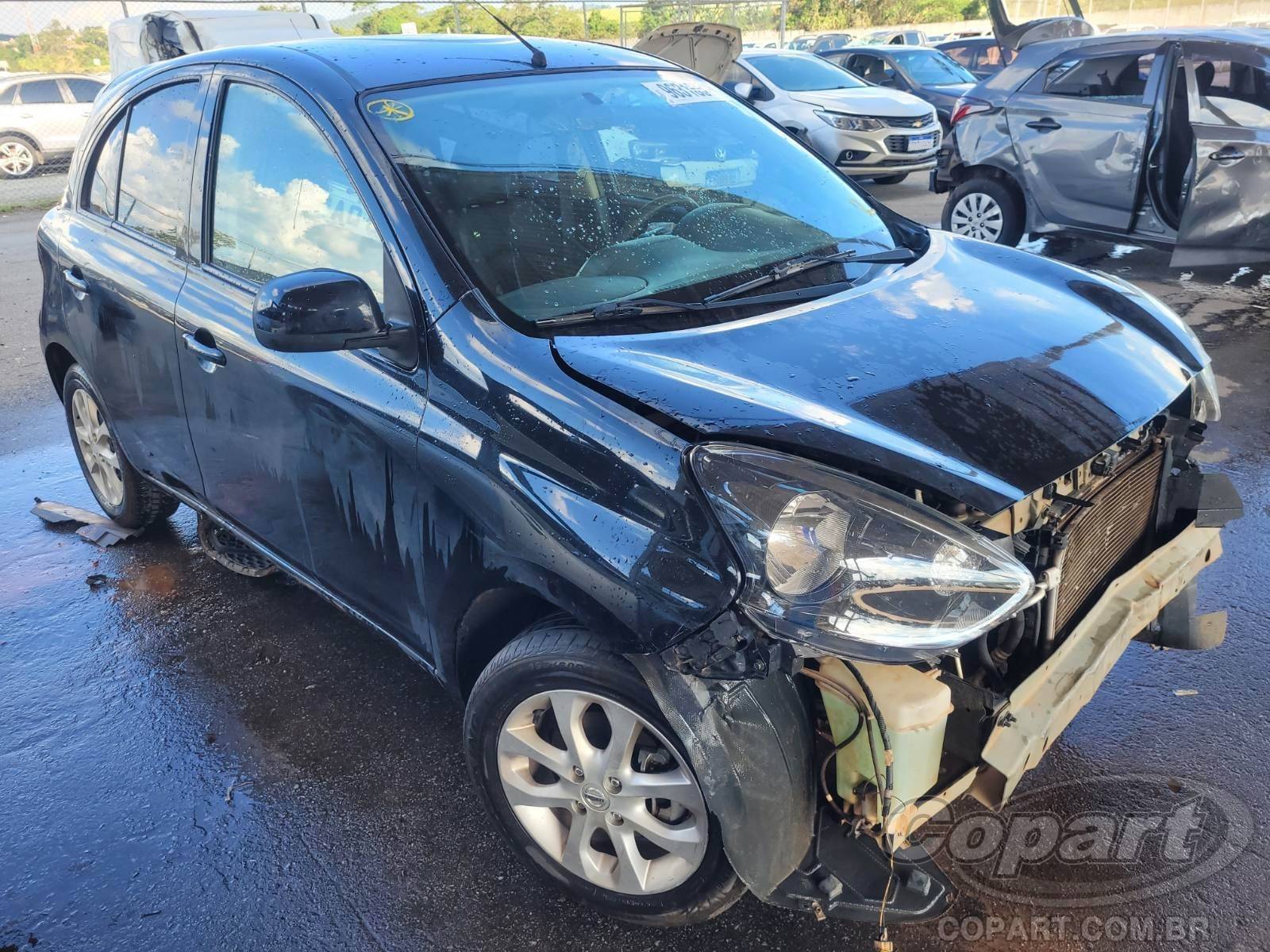 Veículo Nissan March NISSAN MARCH SV 1.0 12V 2017 2017 em leilão