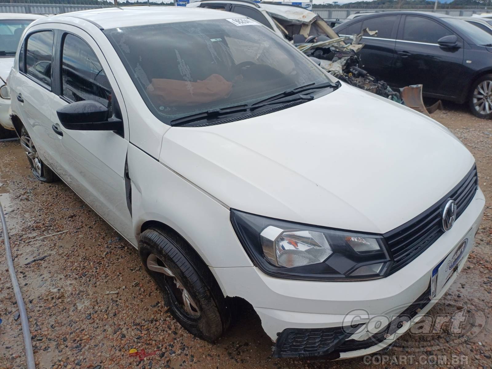 Veículo VW - VolksWagen Gol Volkswagen Gol 1.0 12V MPI 2022 Pequena Monta 2022 em leilão