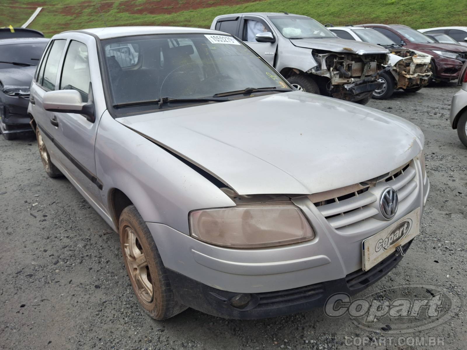 Veículo VW - VolksWagen Gol VOLKSWAGEN GOL 1.0 TOTAL FLEX 2008 em leilão