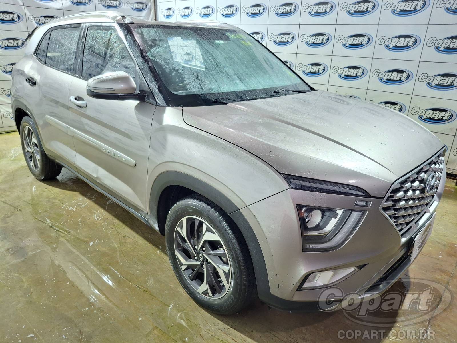 Veículo Hyundai Creta HYUNDAI CRETA LIMITED 1.0 TGDI TURBO 2023 2023 em leilão