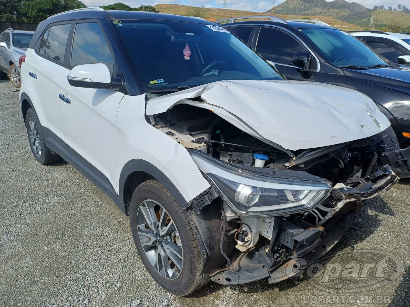 Hyundai Creta 2017 em leilão